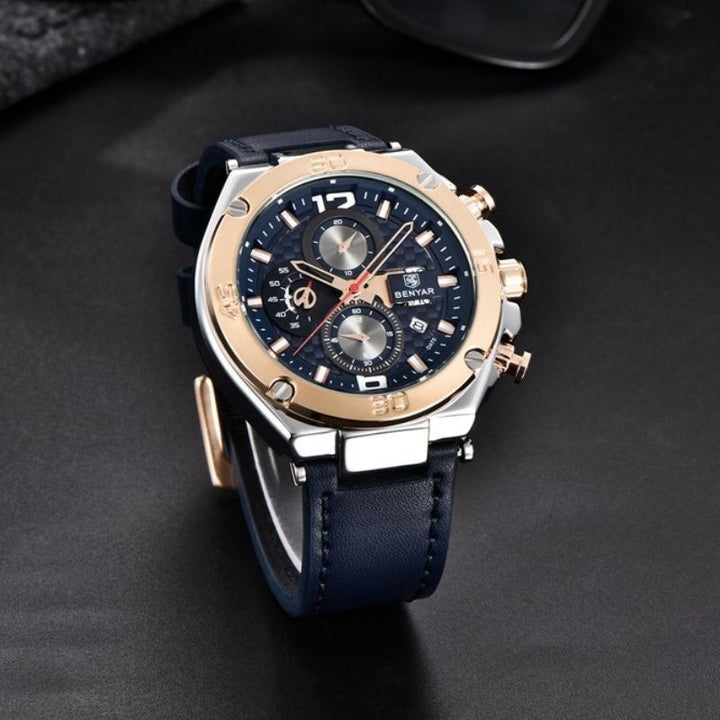 Quartz Multifunction Sport Chronograph Watch