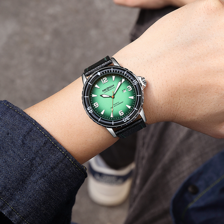 Leather Strap Casual Watch