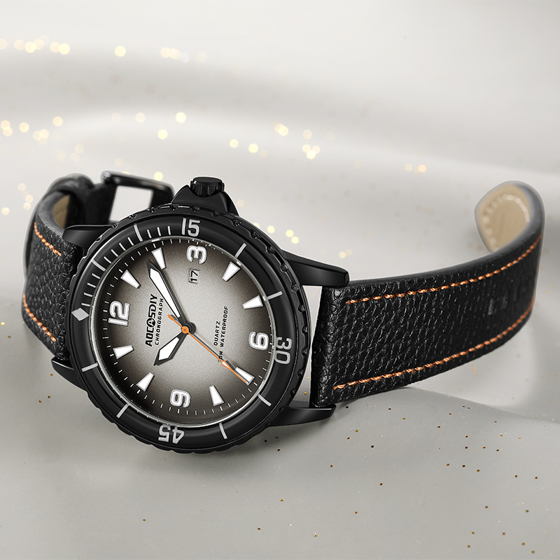 Leather Strap Casual Watch