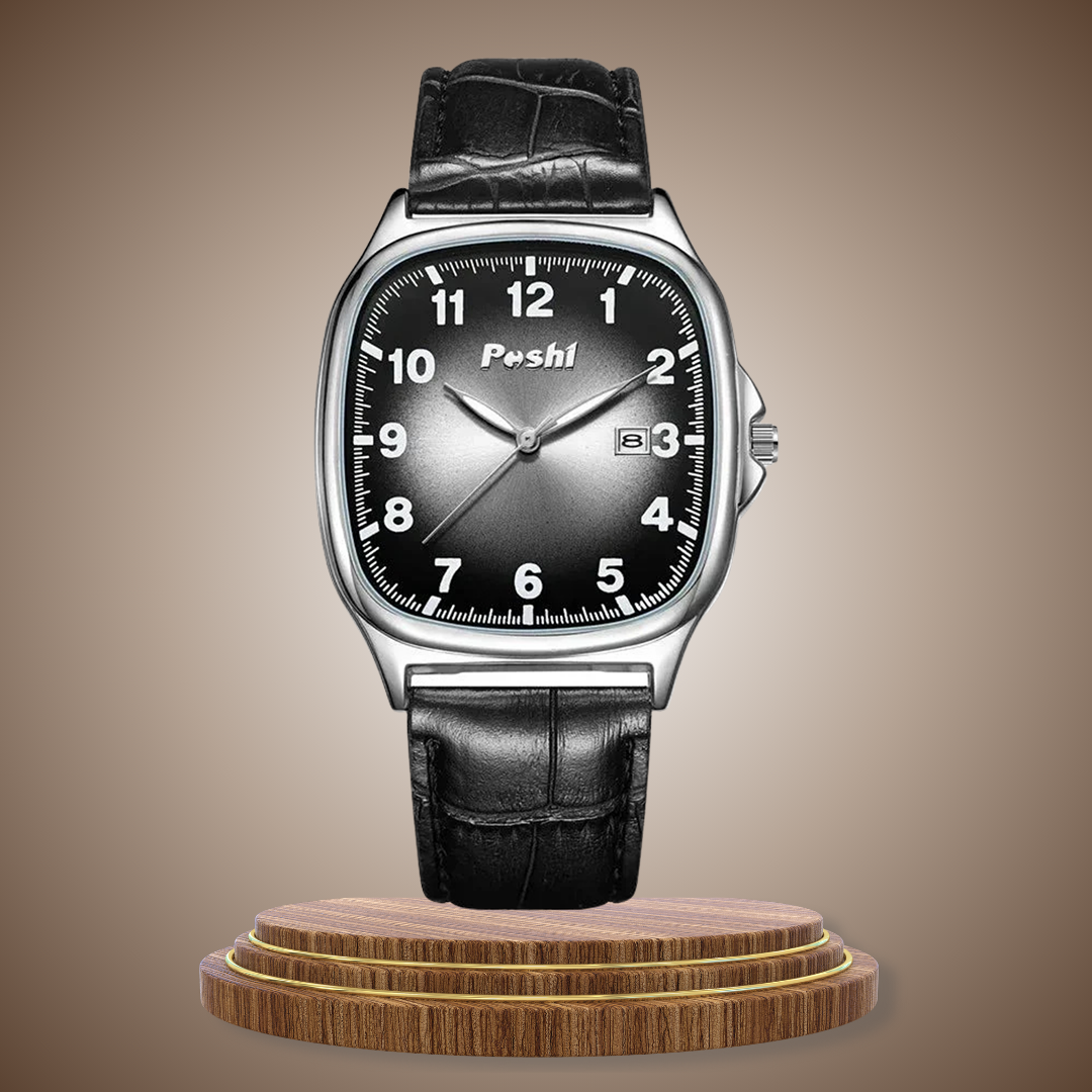 Fashion Leather Band Quartz Watch