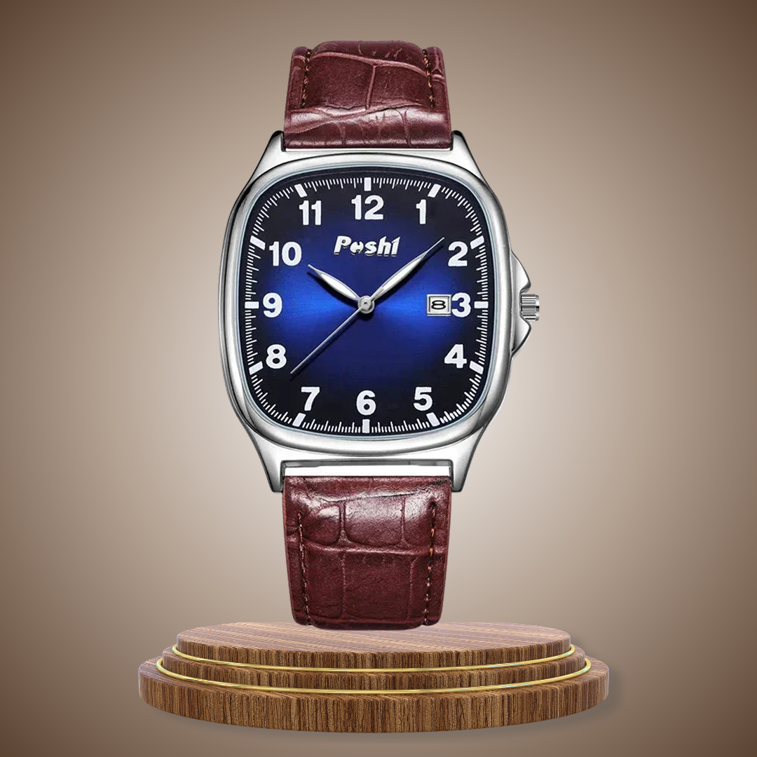 Fashion Leather Band Quartz Watch