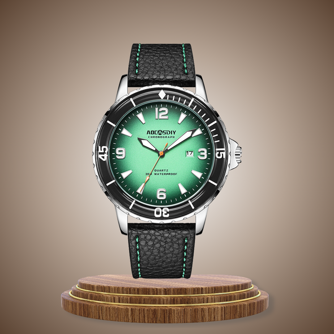 Leather Strap Casual Watch