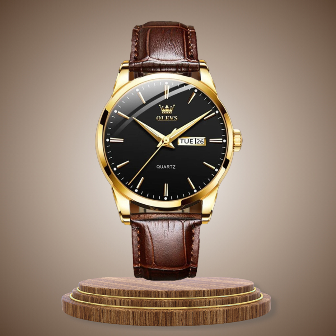 Luxury Business Leather Watch