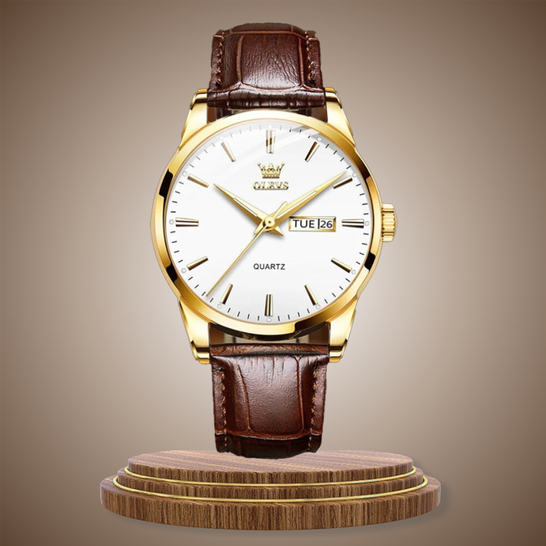 Luxury Business Leather Watch