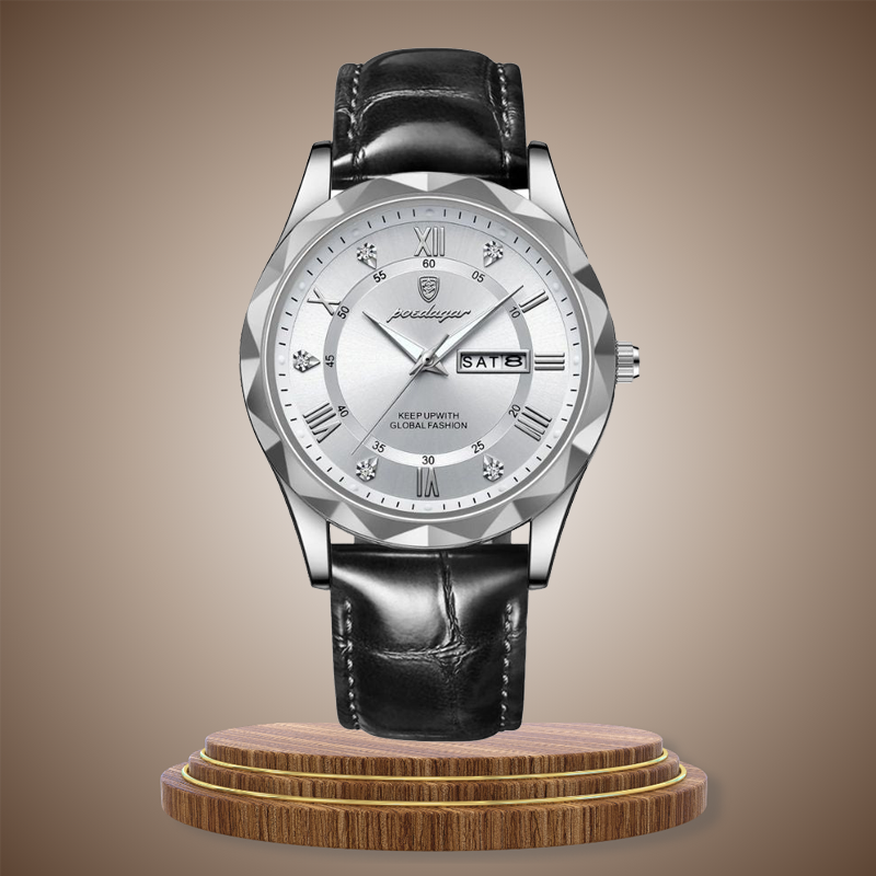 Luxury Leather Band Quartz Watch