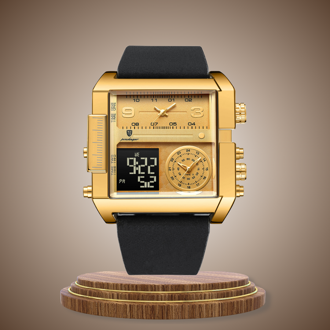 Luxury Waterproof Digital Wrist Watch