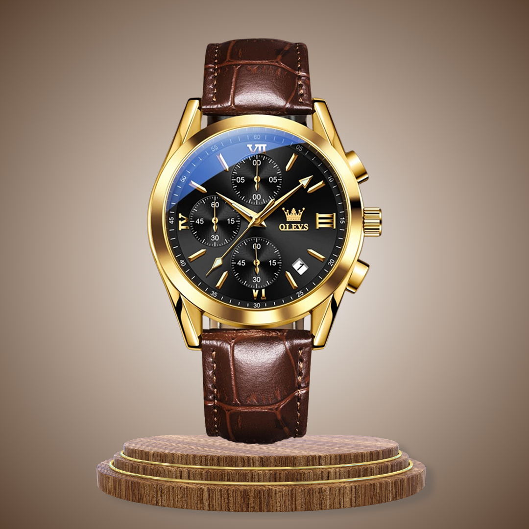 Quartz Luminous Chronograph Watch