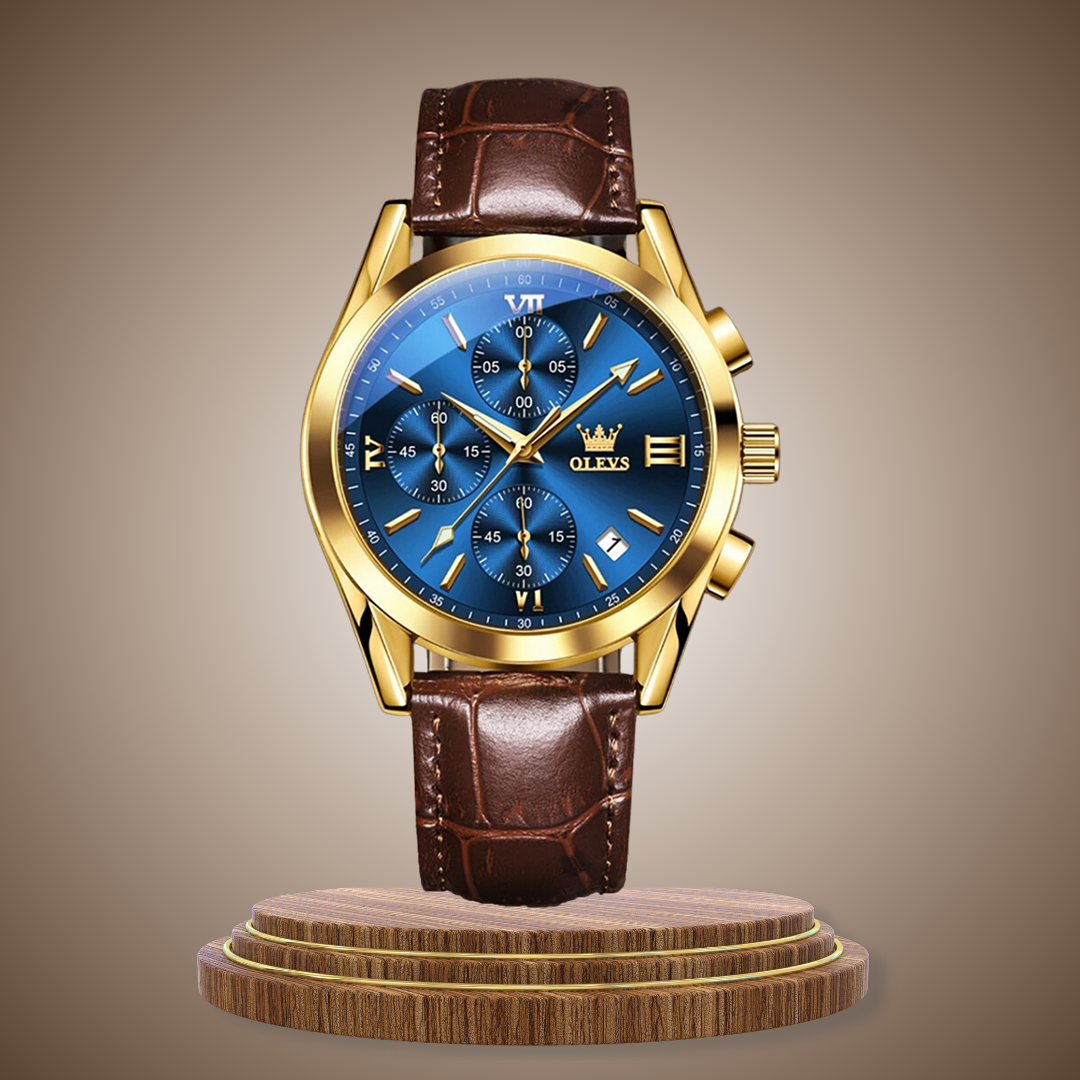 Quartz Luminous Chronograph Watch