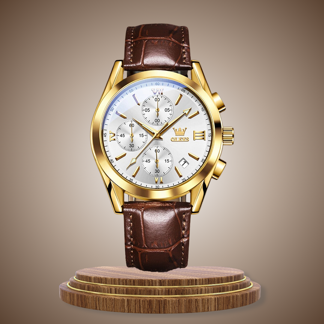 Quartz Luminous Chronograph Watch