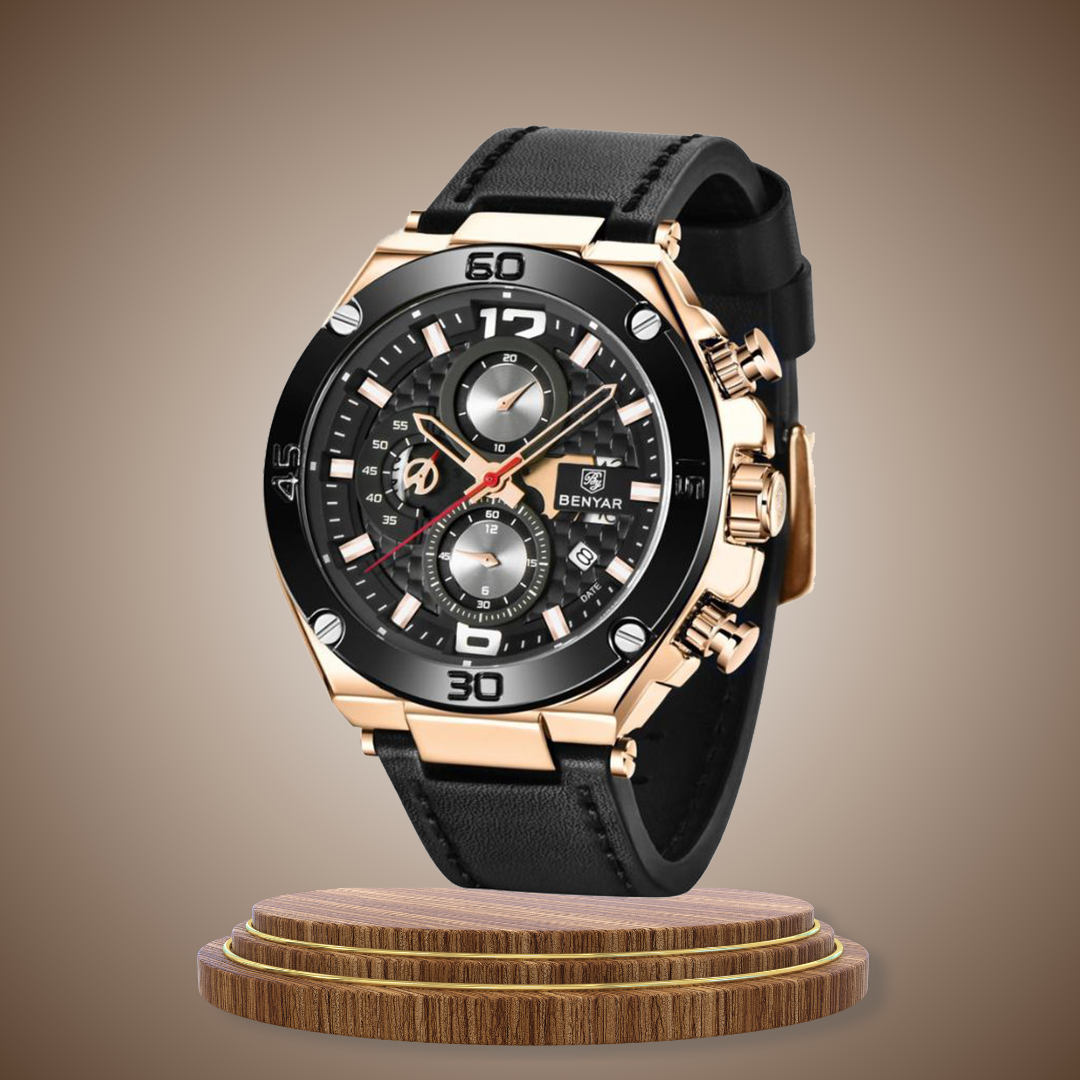 Quartz Multifunction Sport Chronograph Watch