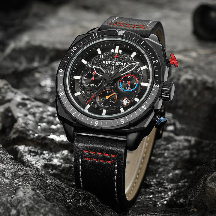 Luxury Waterproof Chronograph Sport Quartz Watch