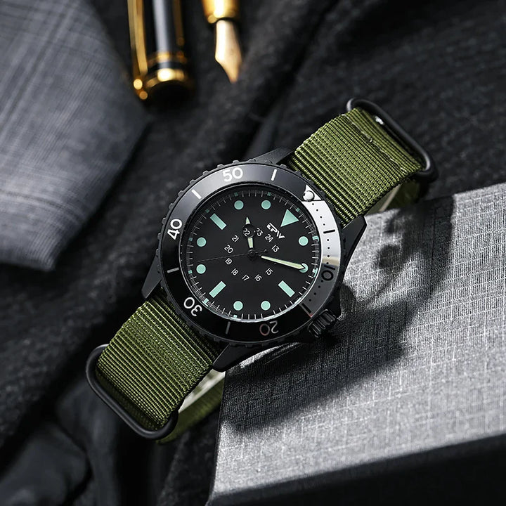 Tactical Diver Style Field Watch