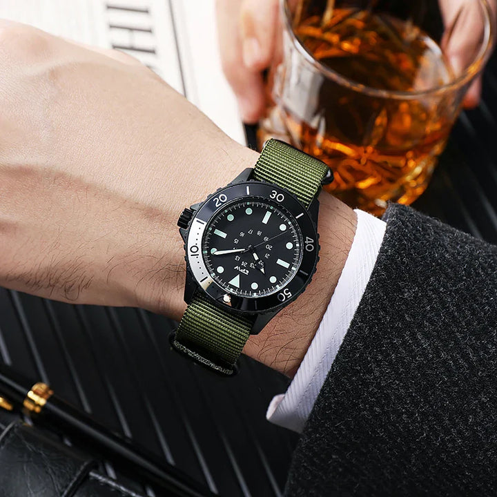 Tactical Diver Style Field Watch