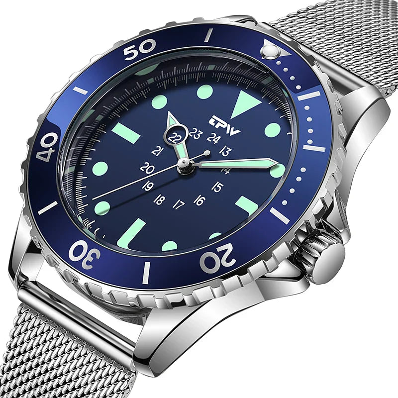 Tactical Diver Style Field Watch