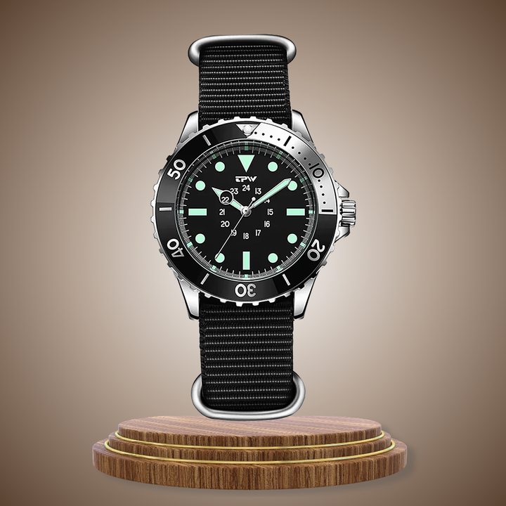 Tactical Diver Style Field Watch