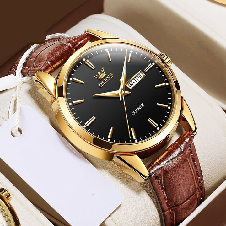 Luxury Business Leather Watch